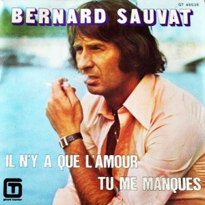 pochette - Tu me manques - Bernard Sauvat