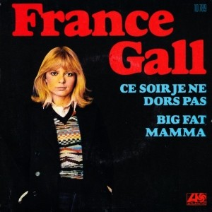 Pochette - Ce soir je ne dors pas - France Gall