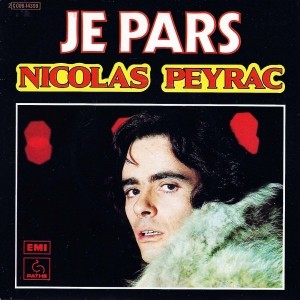 Partition piano Je pars (le vol de nuit s'en va) de Nicolas Peyrac