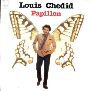 pochette - Papillon - Louis Chedid