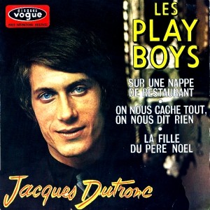 Partition piano Les Playboys de Jacques Dutronc