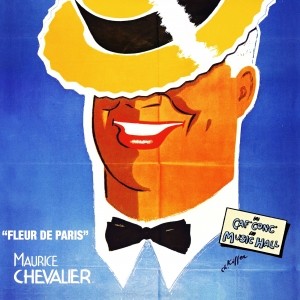 Partition piano La joie des rues de Paris de Maurice Chevalier