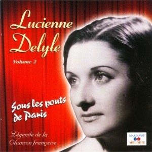 Pochette - Sous les ponts de Paris - Lucienne Delyle