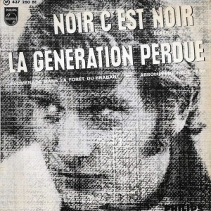 pochette - Noir c'est noir - Johnny Hallyday