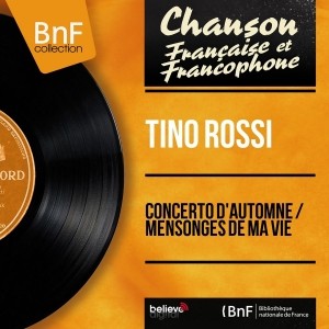 Pochette - Concerto d'automne (concerto d'autunno, autumn concerto) - Tino Rossi