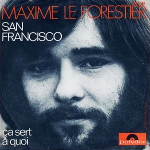 Partition piano San Francisco de Maxime Le Forestier