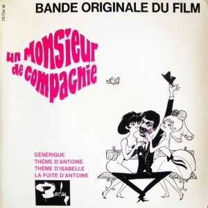 Partition piano Un monsieur de compagnie de Georges Delerue