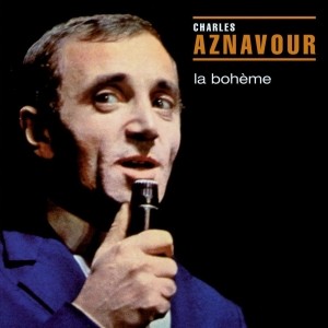 Partition piano La bohème de Charles Aznavour