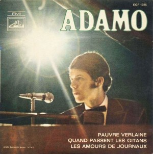 Salvatore Adamo - Pauvre Verlaine Piano Sheet Music