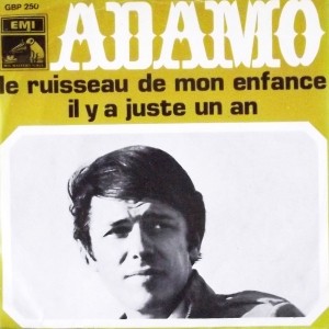 Pochette - Le ruisseau de mon enfance - Salvatore Adamo