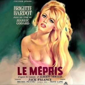 Partition piano Le Mépris de Georges Delerue