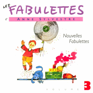 pochette - Pomme rouge verte ou bleue - Les Fabulettes d'Anne Sylvestre