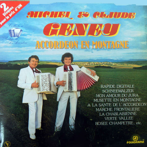 Pochette - Sérénade Jurassienne - Michel et Claude Geney