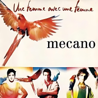 Partition piano Une femme avec une femme de Mecano