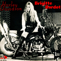 Partition piano Harley Davidson de Brigitte Bardot