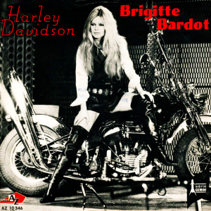 Partition piano Harley Davidson de Brigitte Bardot