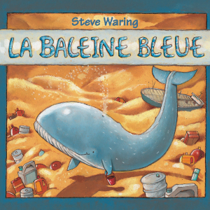 pochette - La baleine bleue - Steve Waring