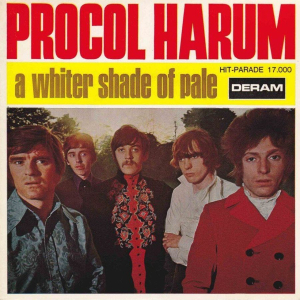 Partition piano A Whiter Shade of Pale de Procol Harum