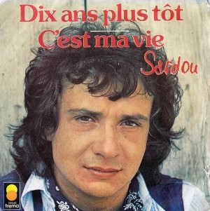 pochette - Dix ans plus tôt - Michel Sardou