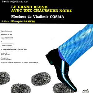 Pochette - Le Grand Blond avec une chaussure noire - Vladimir Cosma