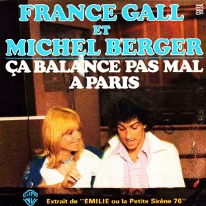 pochette - Ca balance pas mal à Paris - Michel Berger