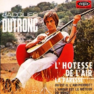 Pochette - L'hôtesse de l'air - Jacques Dutronc