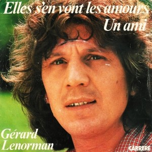 pochette - Elles s'en vont les amours - Gérard Lenorman