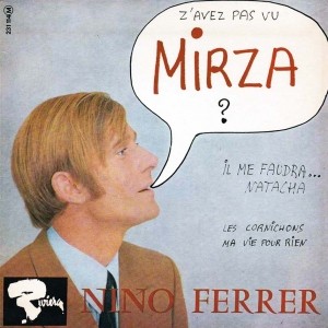 Partition piano Mirza de Nino Ferrer