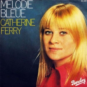 pochette - Mélodie bleue - Catherine Ferry