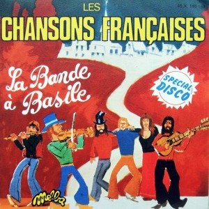 pochette - Les chansons françaises - La bande à Basile