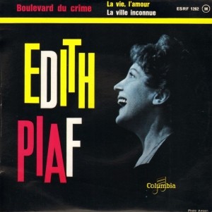 Pochette - Boulevard du crime - Edith Piaf