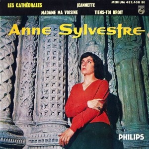 Partition piano Les cathédrales de Anne Sylvestre
