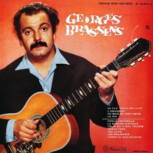 Pochette - Philistins - Georges Brassens