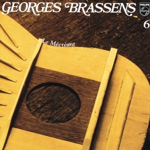 pochette - L'orage - Georges Brassens