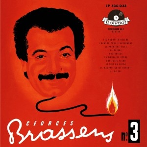 Pochette - Une jolie fleur - Georges Brassens