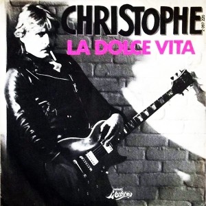 Partition piano La dolce vita de Christophe