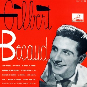 pochette - Alors... raconte - Gilbert Bécaud