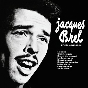 pochette - Il nous faut regarder - Jacques Brel