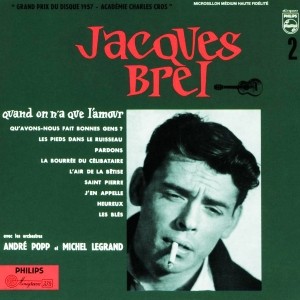 Pochette - J'en appelle - Jacques Brel