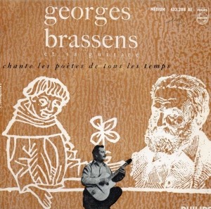 pochette - La légende de la nonne - Georges Brassens