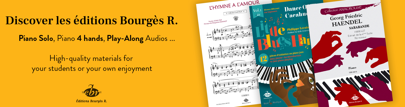 partitions des editions bourges r.
