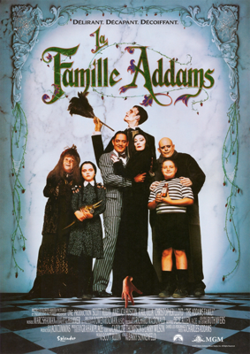 partition débutant La famille Addams