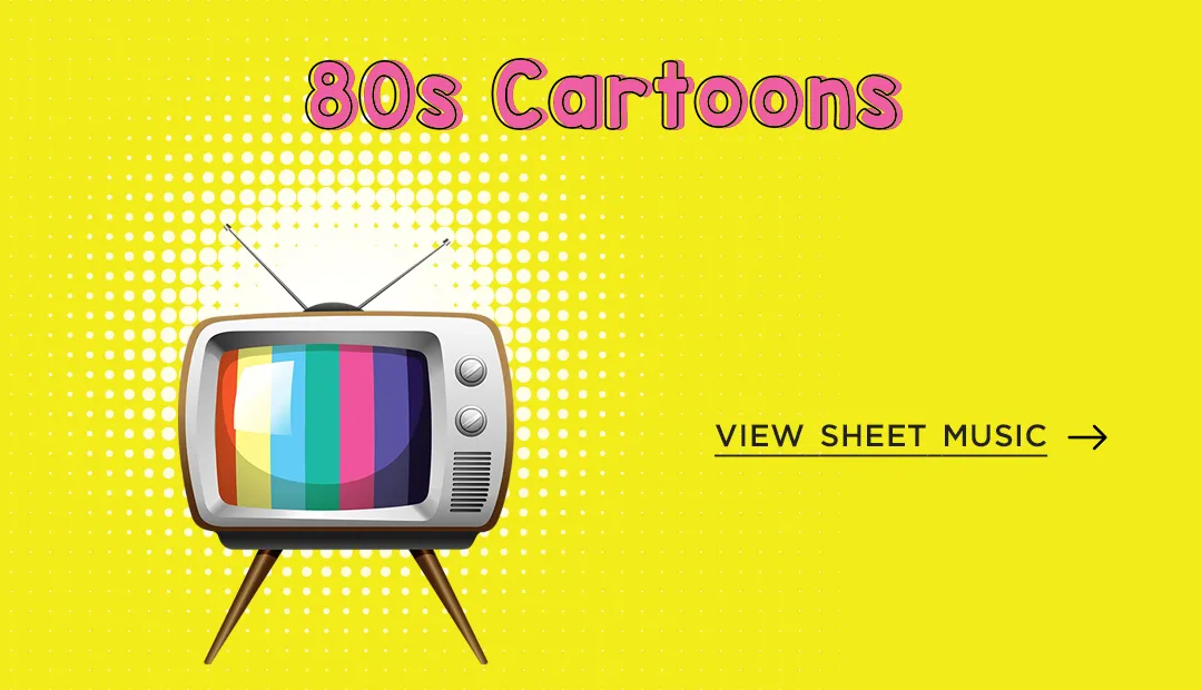 Partitions de dessins animés 80