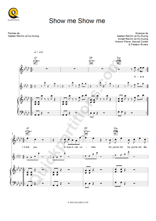 Show Me Show Me Piano Sheet Music - Pony Pony Run Run