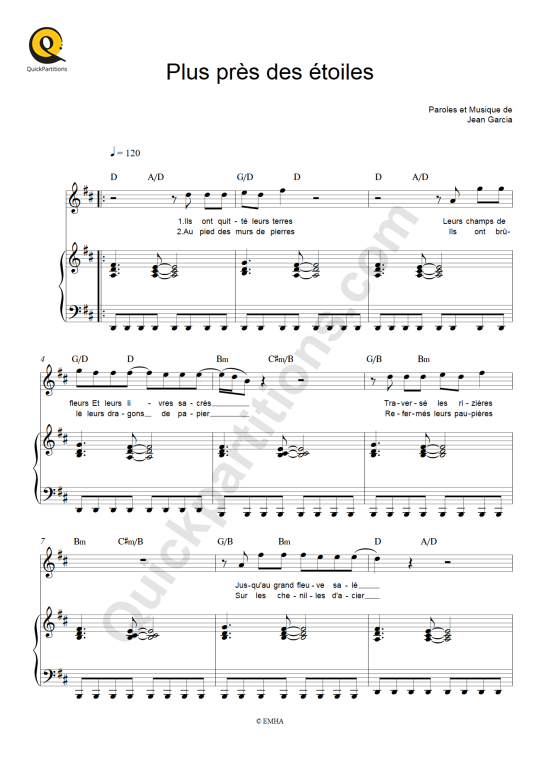 Digital Sheet Music At Quickpartitions