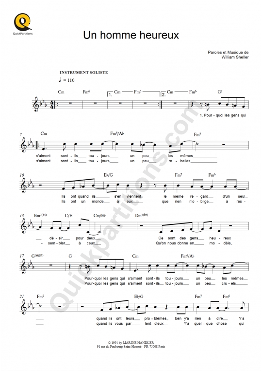 Partitions gratuites PIANO - Chanson populaire francaise - à télécharger -  PDF, MP3 & MIDI