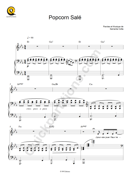 Et Bam - Mentissa Sheet music for Piano (Solo) Easy