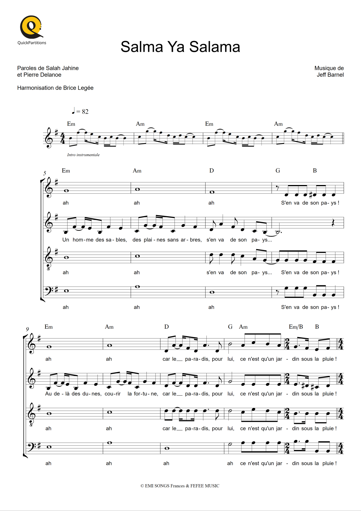 salma-ya-salama-partition-chorale-satb-de-dalida-quickpartitions