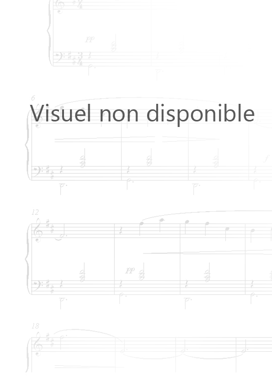 Partition piano Pleurs de fumoir - Hoshi